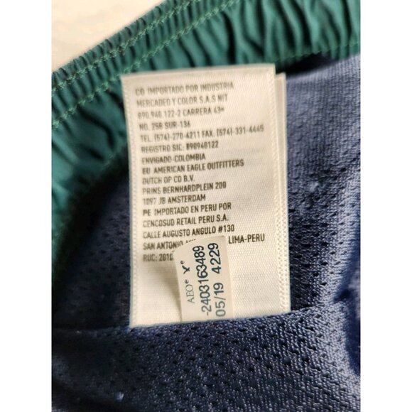 American Eagle Mens Athletic Tapered Mesh Lined Draw String Retro Joggers Size M - Picture 7 of 15